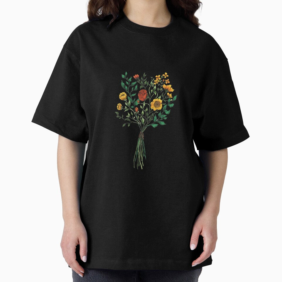 Wildflowers - Red/Orange by Cass V