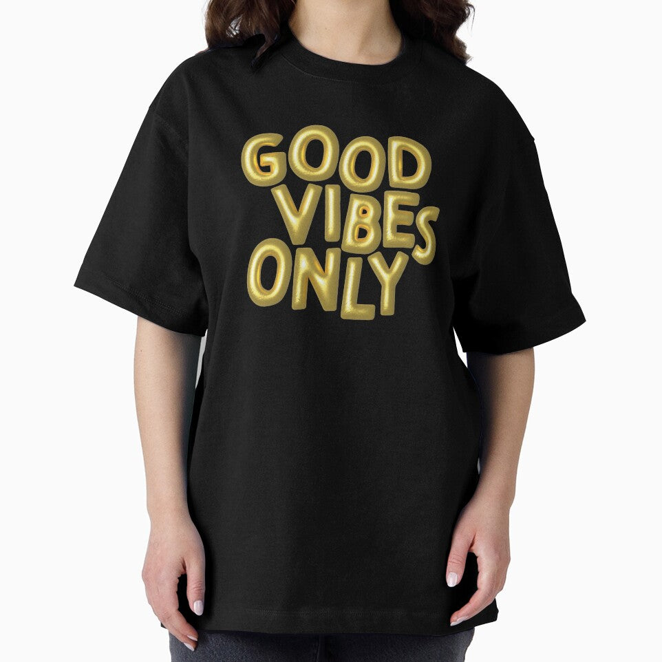 Good Vibes Only (Gold) by RanRanDesigns