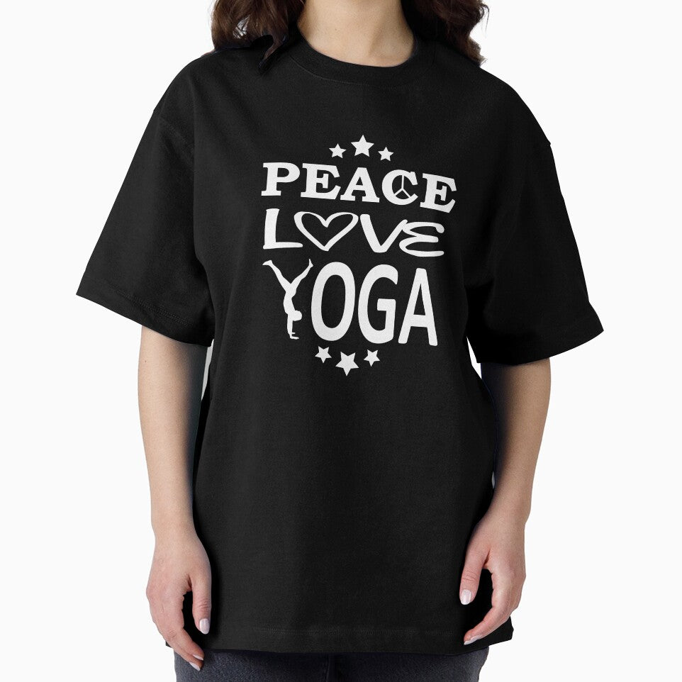 Peace Love Yoga by TRAVELLING THE COSMOS