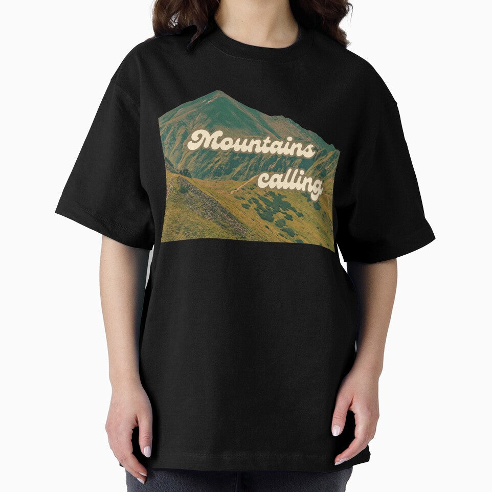 Mountains Calling – Minimalist Adventure for Mountain Lovers by SzymonC000zyArt