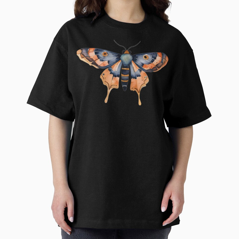 Moth in watercolor by SunMoonMarket
