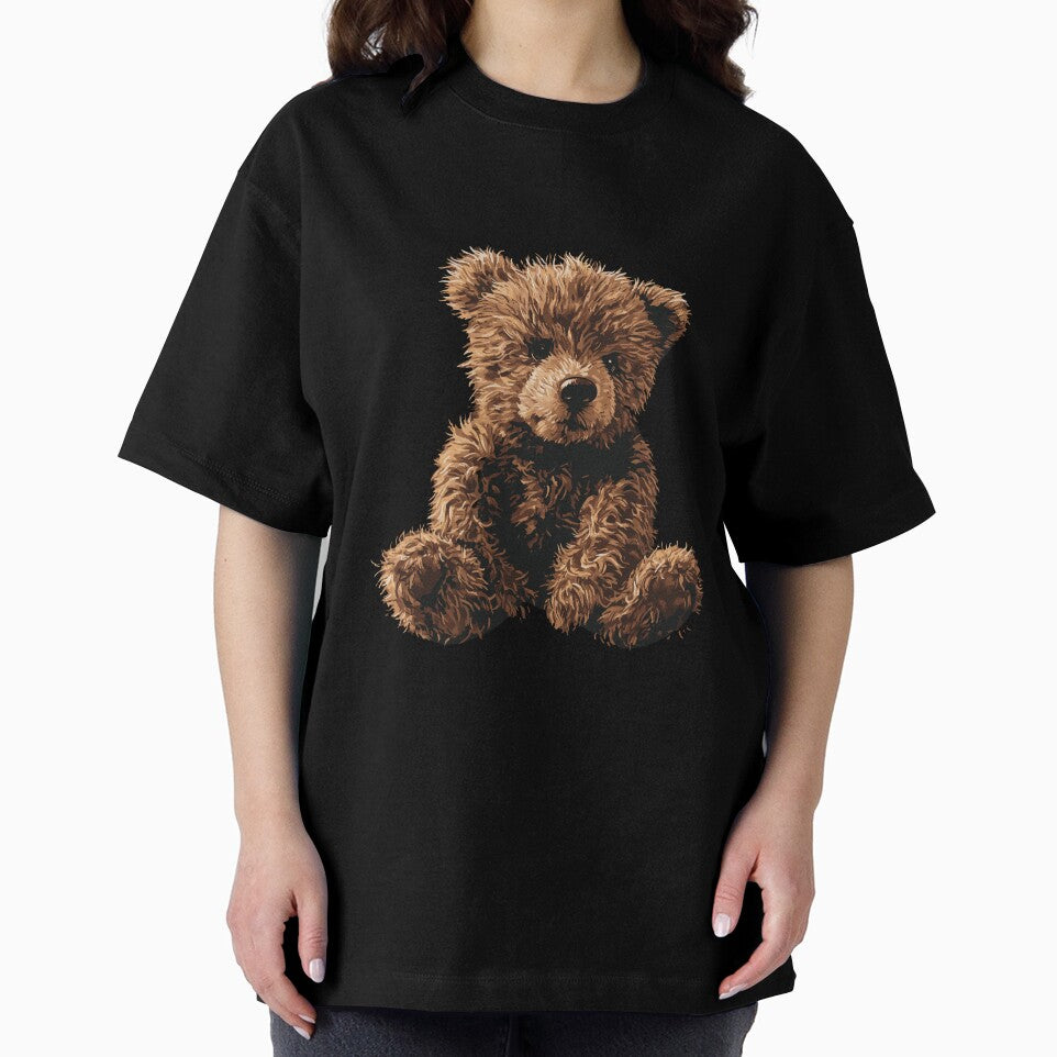 Cuddly Companion Teddy Bear Illustration by Sir Meow Meow