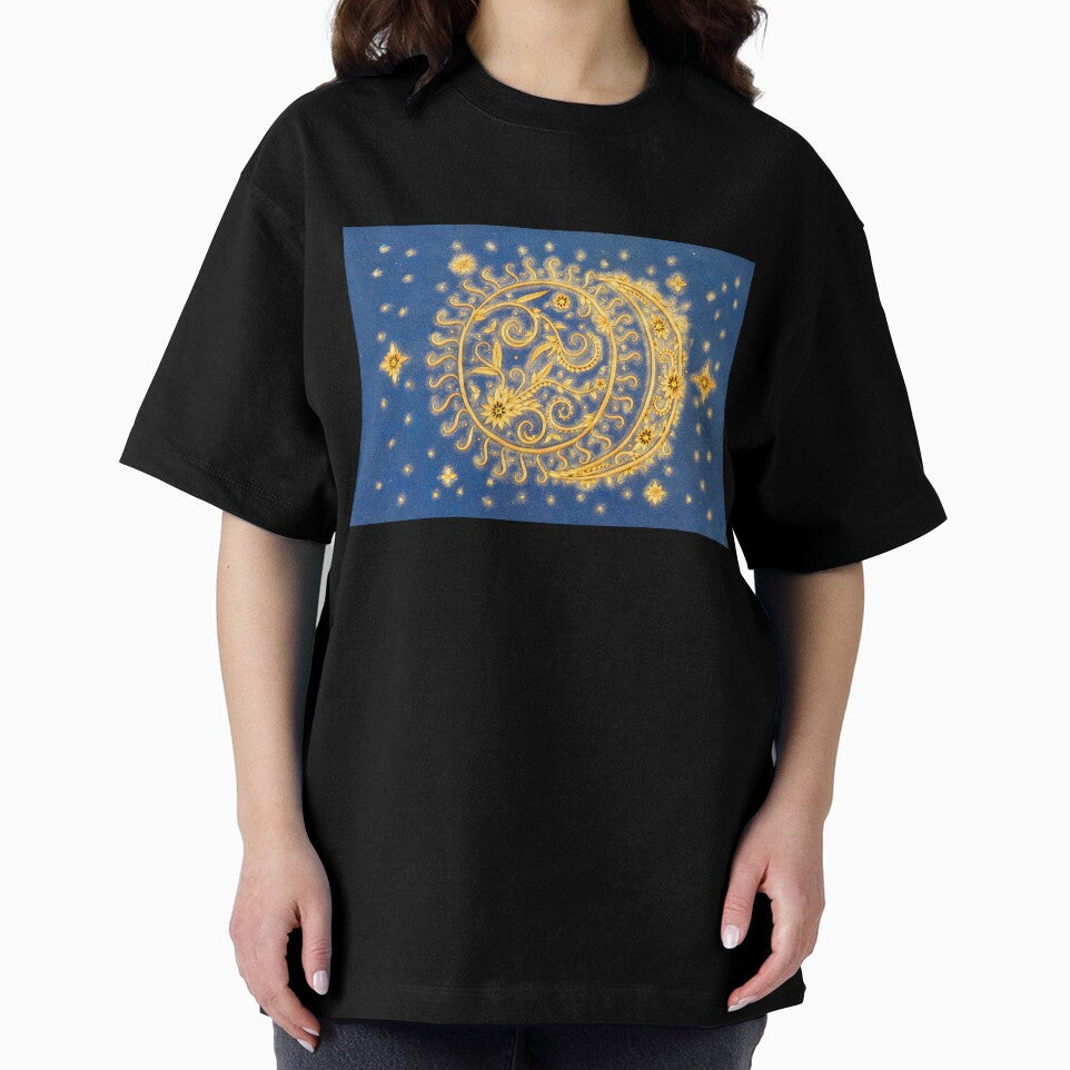 Celestial Bodies - Sun and Moon by DeidreDreams