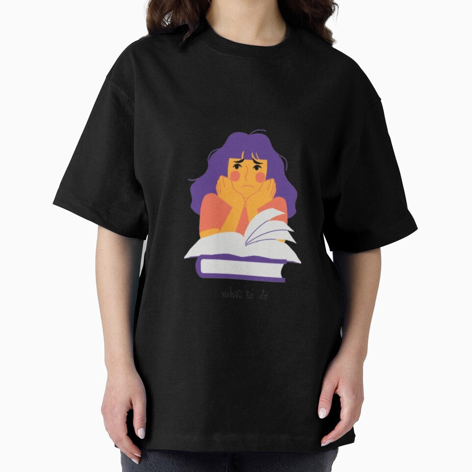 What To Do Overwhelmed Student Shirt | Funny Study Procrastination Tee | Gift for College Girl by SOLIORA  ATELIER