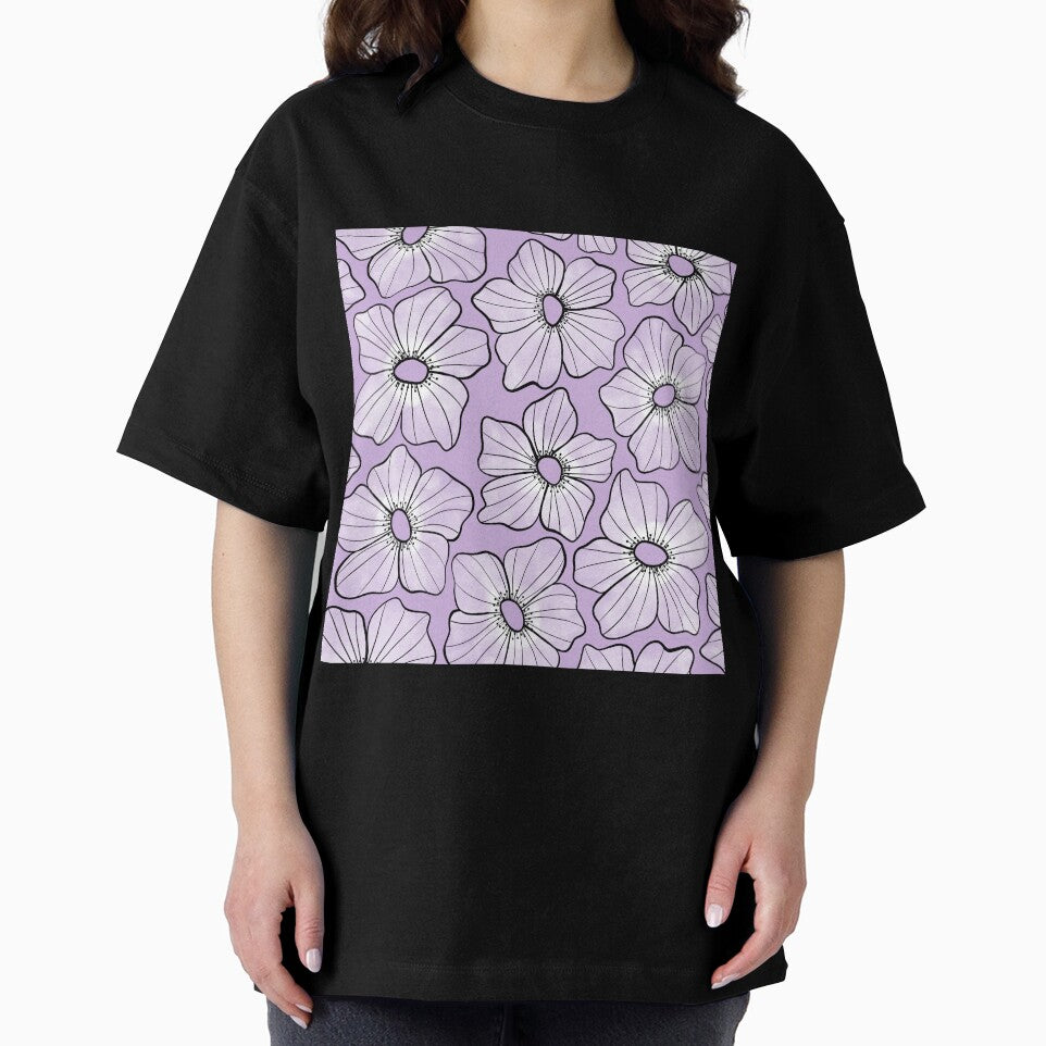White Anemone - Purple by PaintdFoxStudio