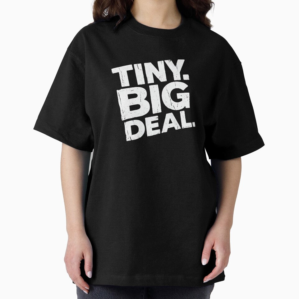 Tiny Big Deal Bold Text Minimalist Urban Quote by SplashTastic