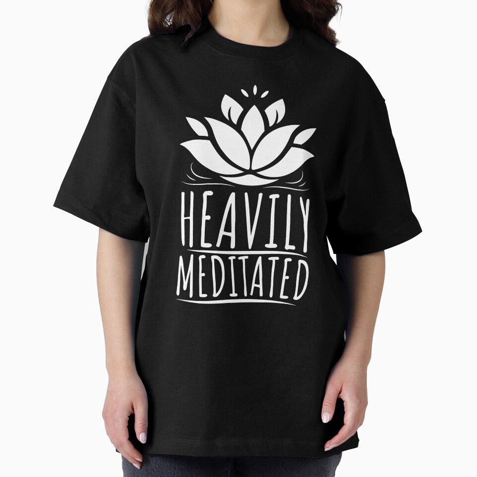 Heavily Meditated Yoga and Meditation by PrintCrafting