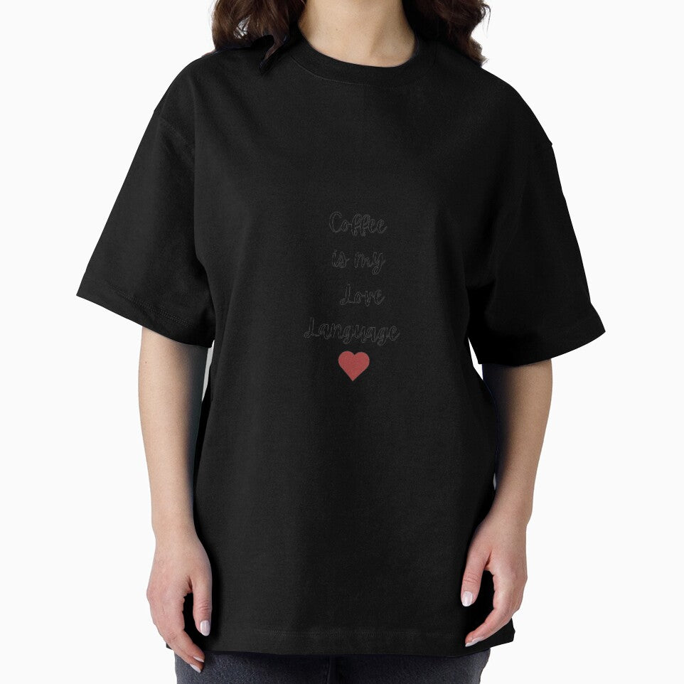 Coffee is my love language, Coffee quote for all coffee addicts by Sanaura