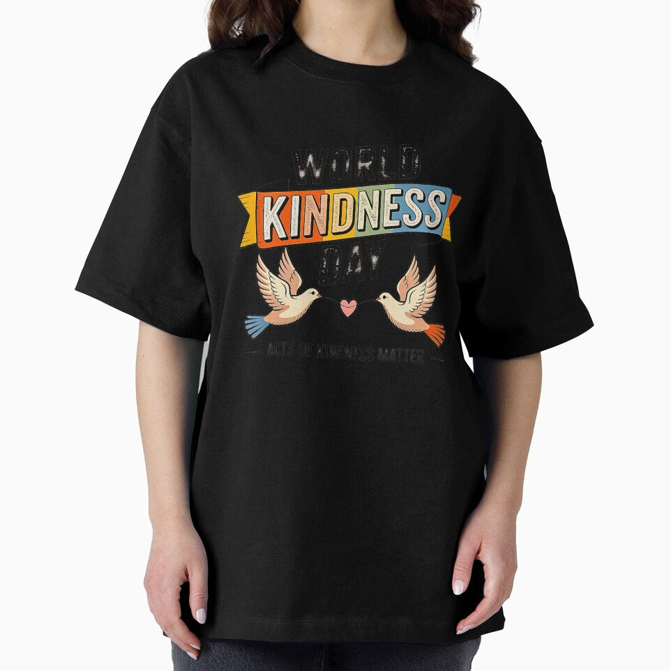 World Kindness Day Retro Doves Acts Of Kindness by Amanda's Factory