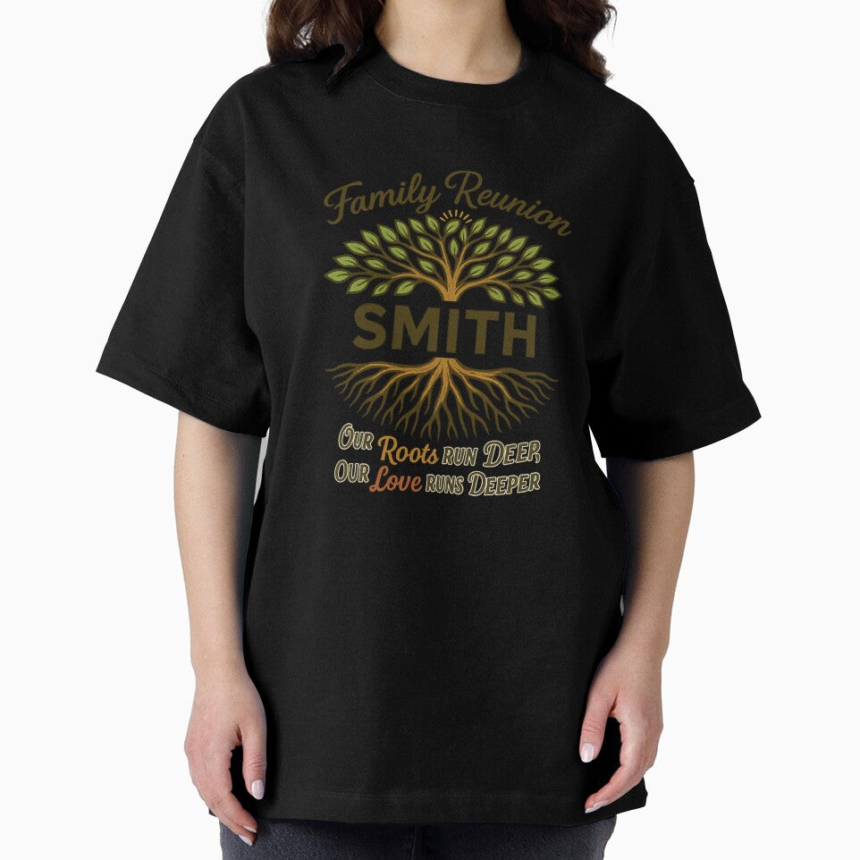 Family Reunion Tree of Life T-Shirt – Roots and Love Design by DailyDrivesct