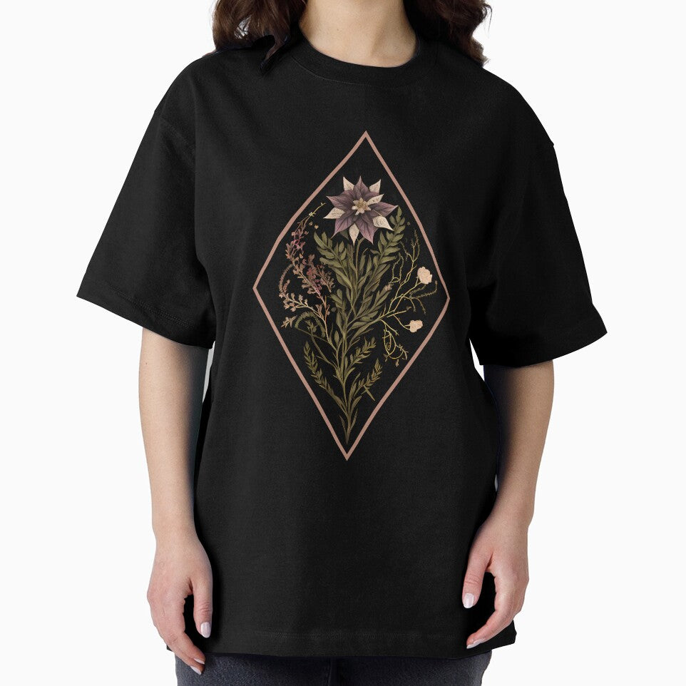 Dark Academia Diamond Flower by Enyr