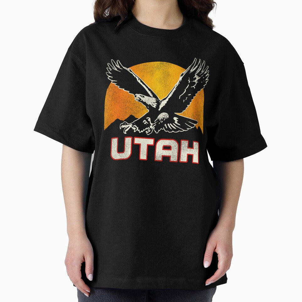 Retro Style Utah 'Bald Eagle' Tourist Souvenir by acquiesce13