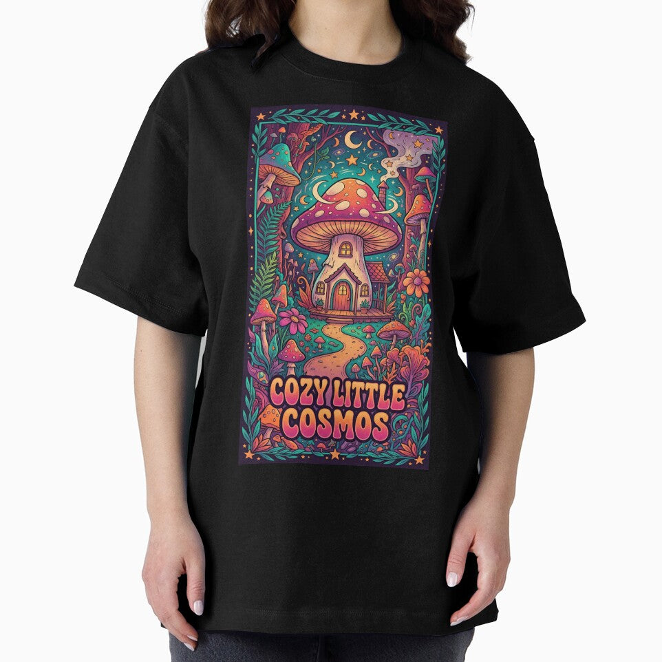 Cozy Little Cosmos Mushroom House – Magical Fantasy Forest Cottage by RYAN48011