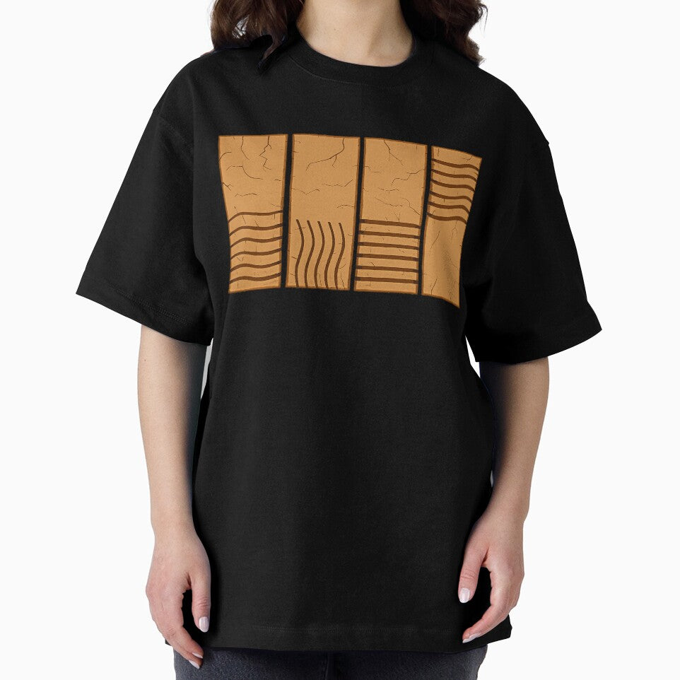 Abstract Desert Geometry Pattern | Modern Minimalist Earth Tone Design by GarnerSupplyCo