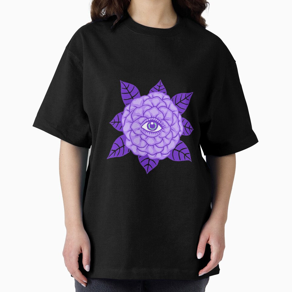 Purple Mystic Eye Flower by Strang3Shop