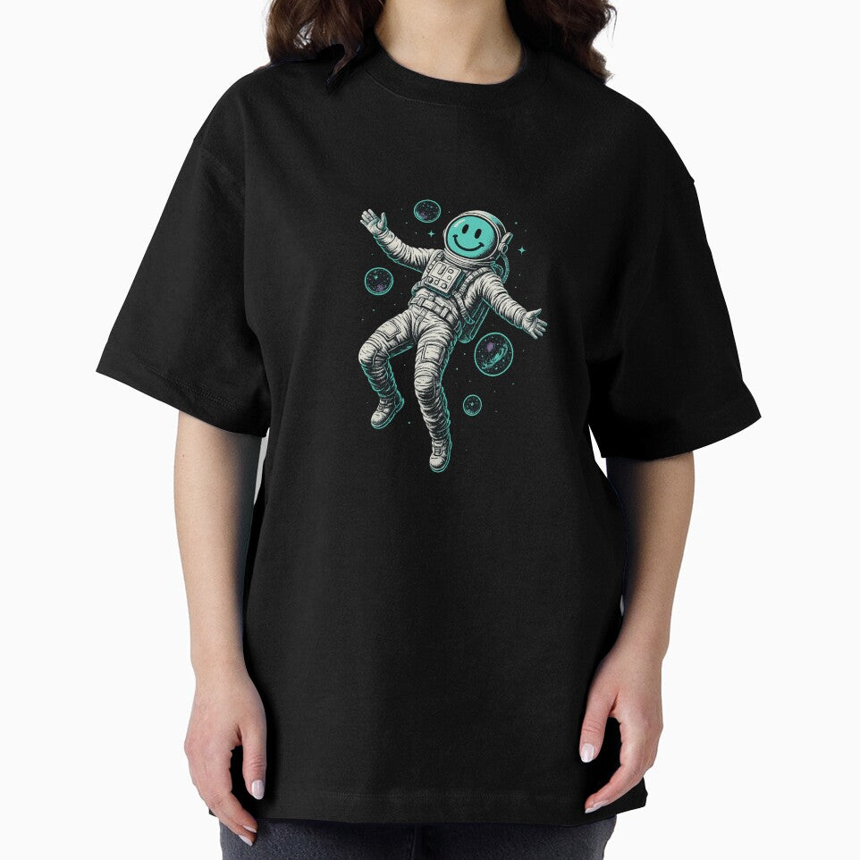 Smiley Astronaut in Space by Tinosshop