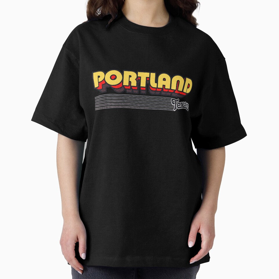 Portland, Texas | Retro Stripes by retroready