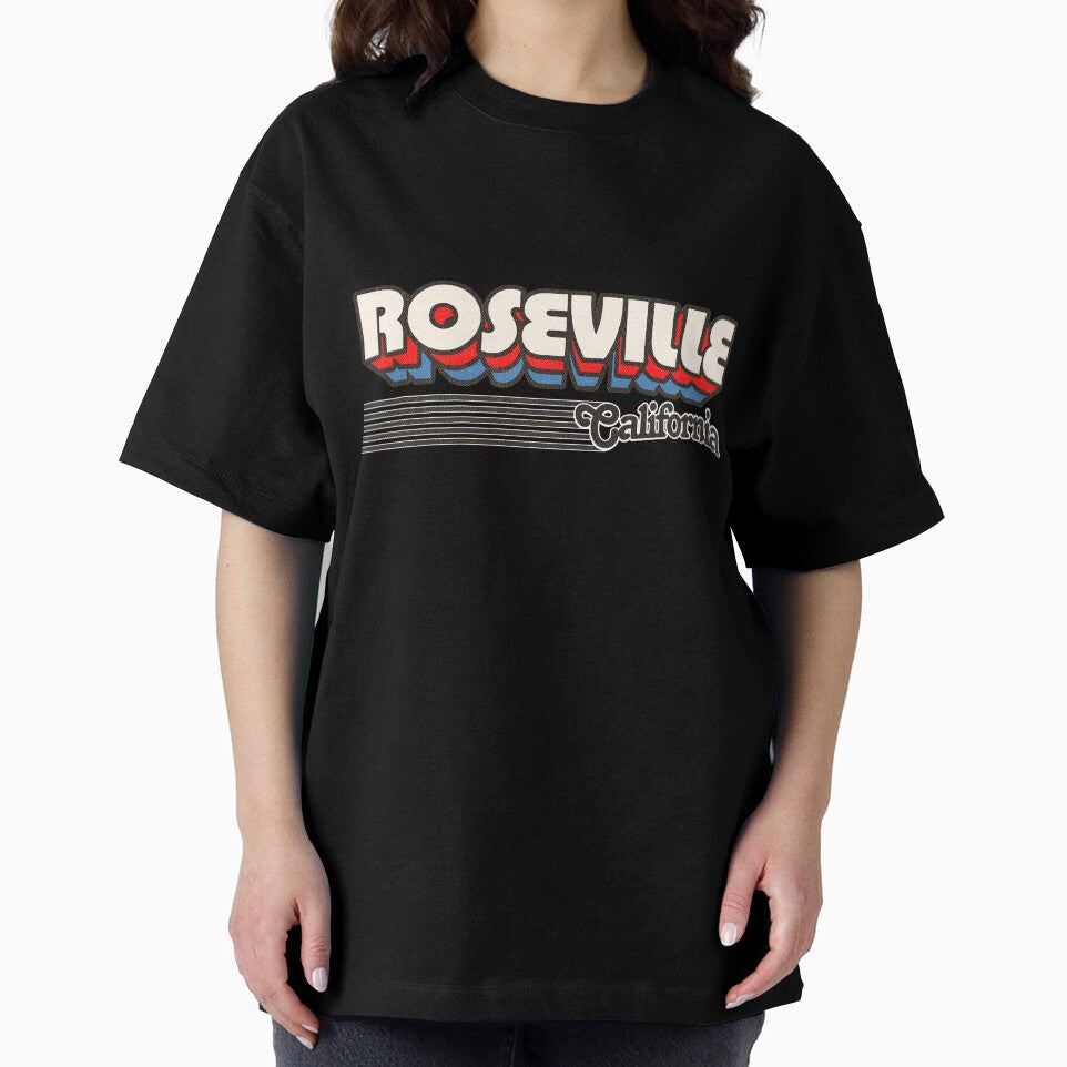 Roseville, California | Retro Stripes by retroready