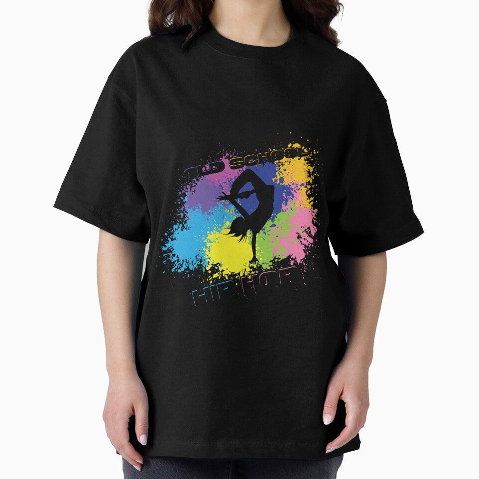 Hip Hop Dancer on a splash of colors by SimonaArtDesign
