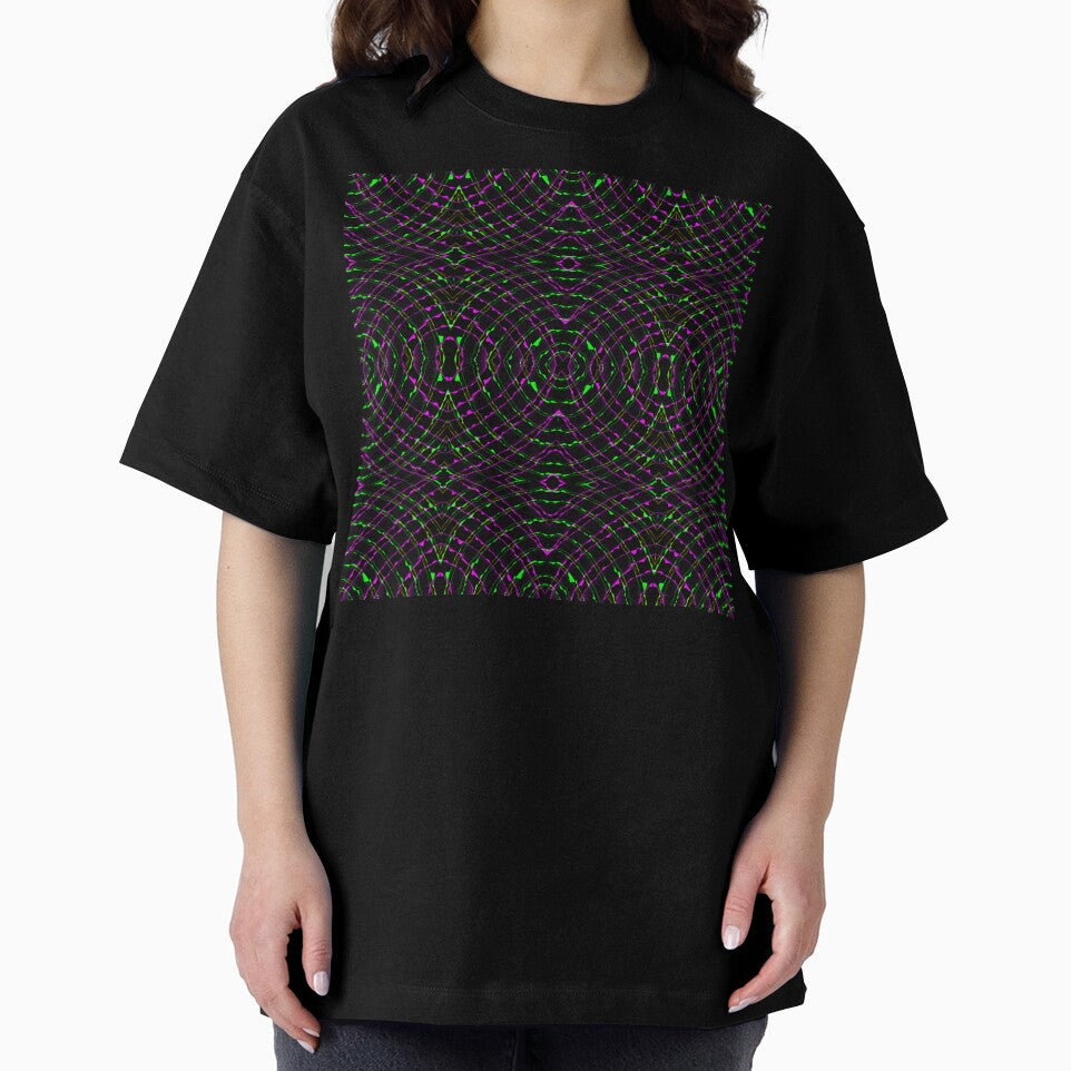 An abstract design on black by Diane Macdonald