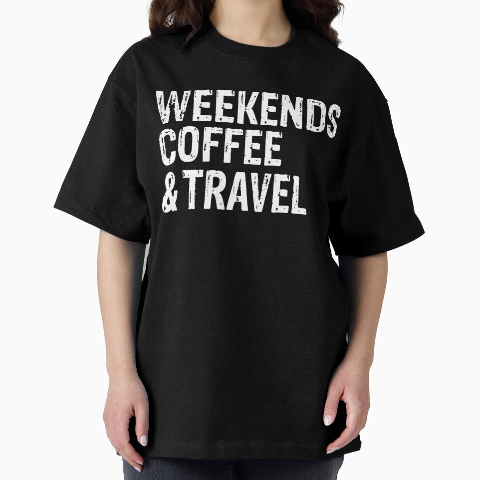 Weekends, Coffee & Travel, funny Yoga inspired T-shirt, Yoga Shirt by FindYouByZ