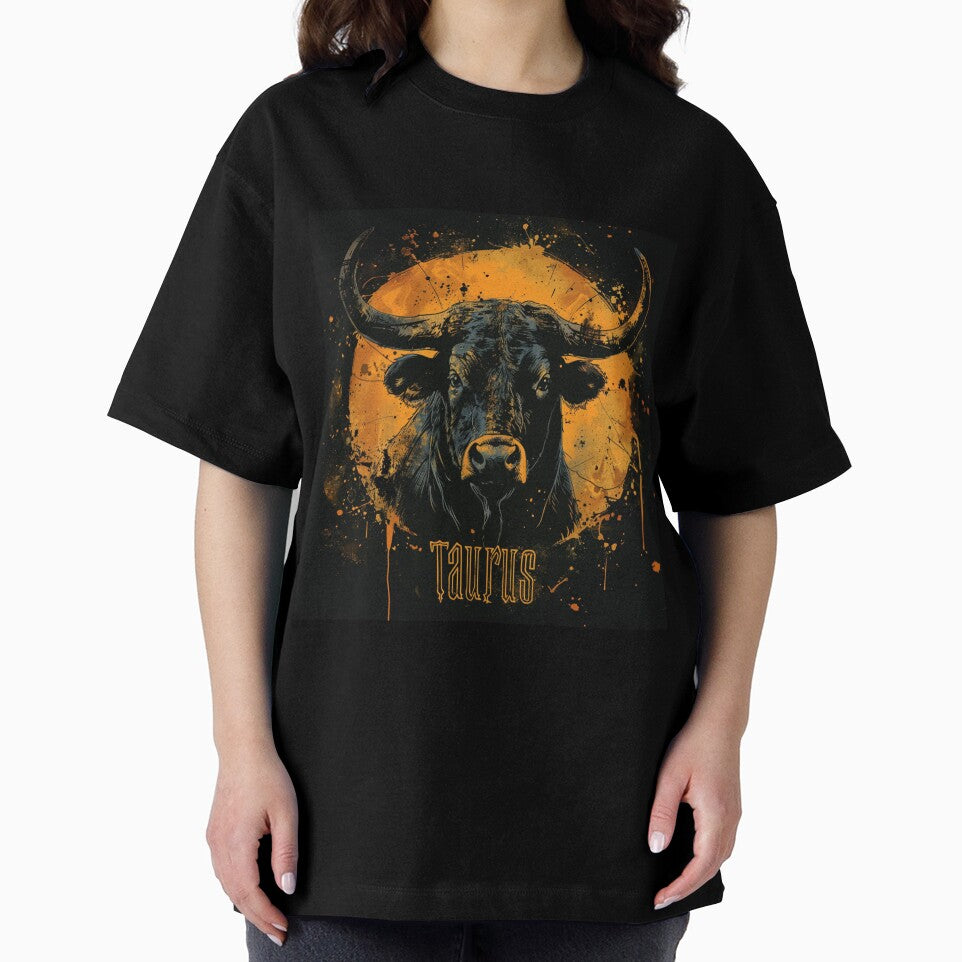 Grunge Style Taurus Zodiac Sign by AiHead