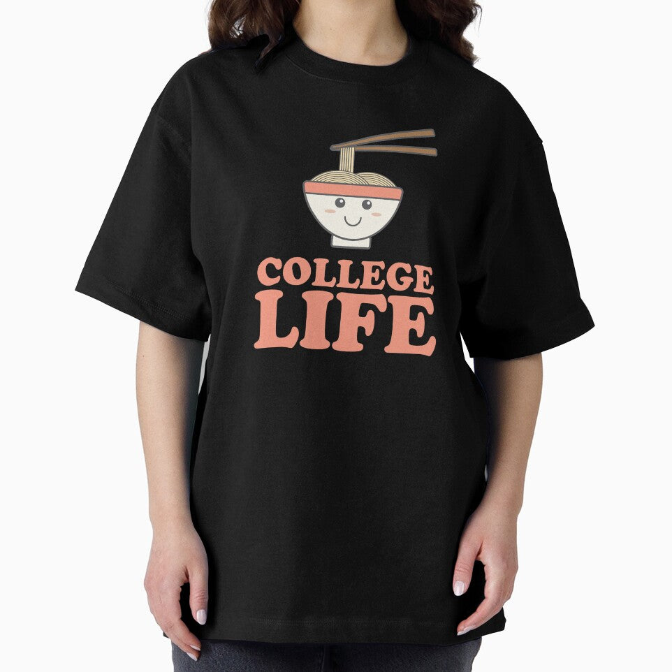 Funny College Life Cute Ramen Noodle Gift by haselshirt