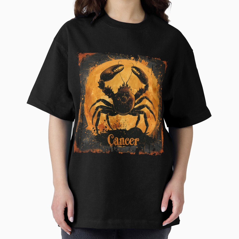 Grunge Style Cancer Zodiac Sign by AiHead