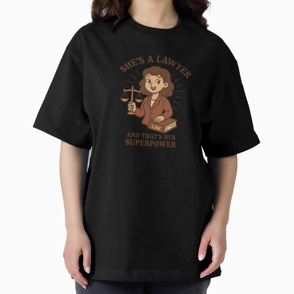 Woman Lawyer - She's A Lawyer And That's Her Superpower by Prints-by-Olaf
