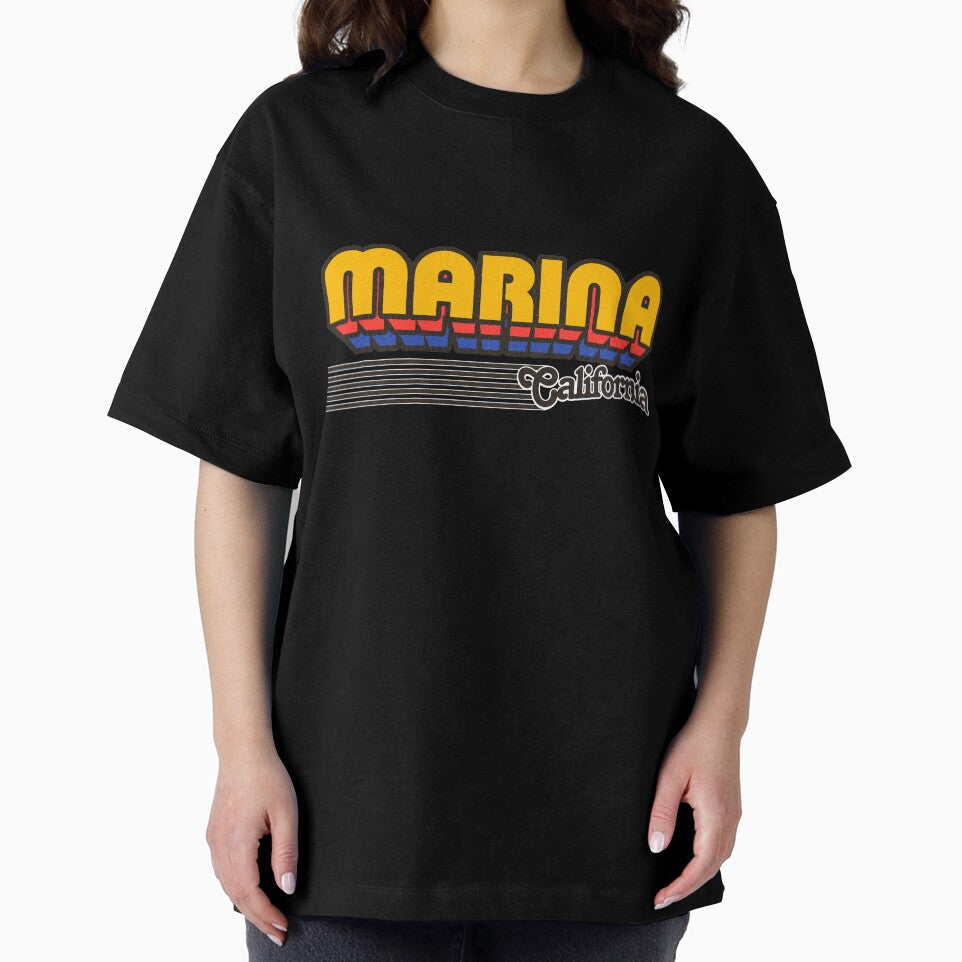 Marina, California | Retro Stripes by retroready
