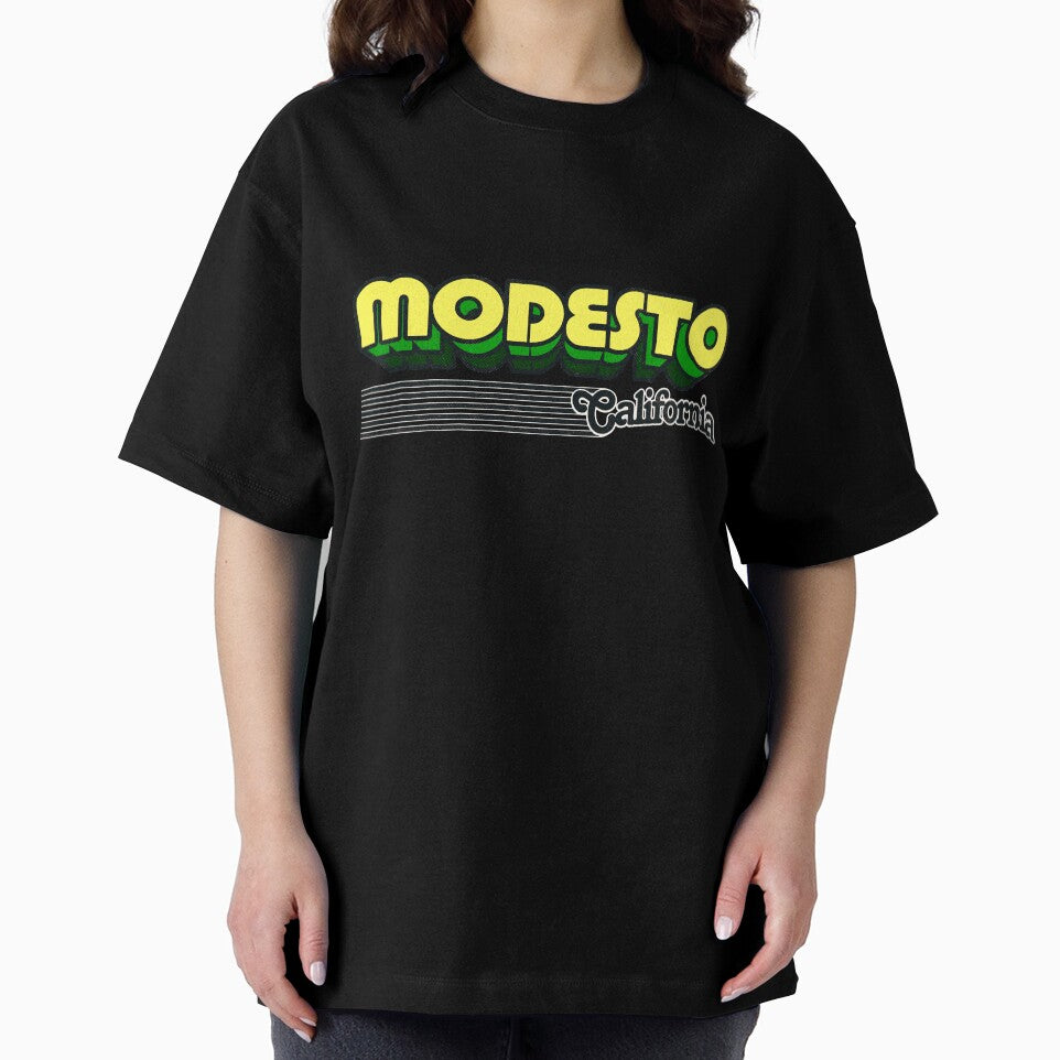 Modesto, California | Retro Stripes by retroready