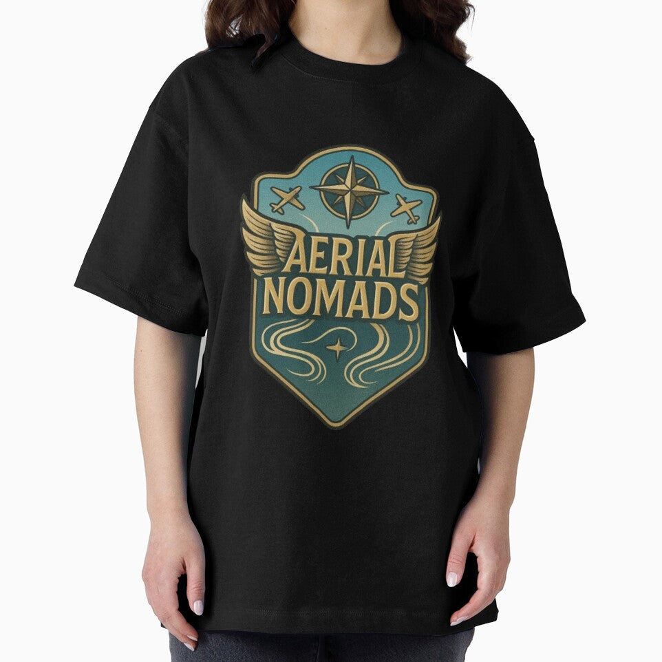 Aerial Nomads – Pilot Design | Airplane, Flight & Aviator Enthusiast by Typologystudios