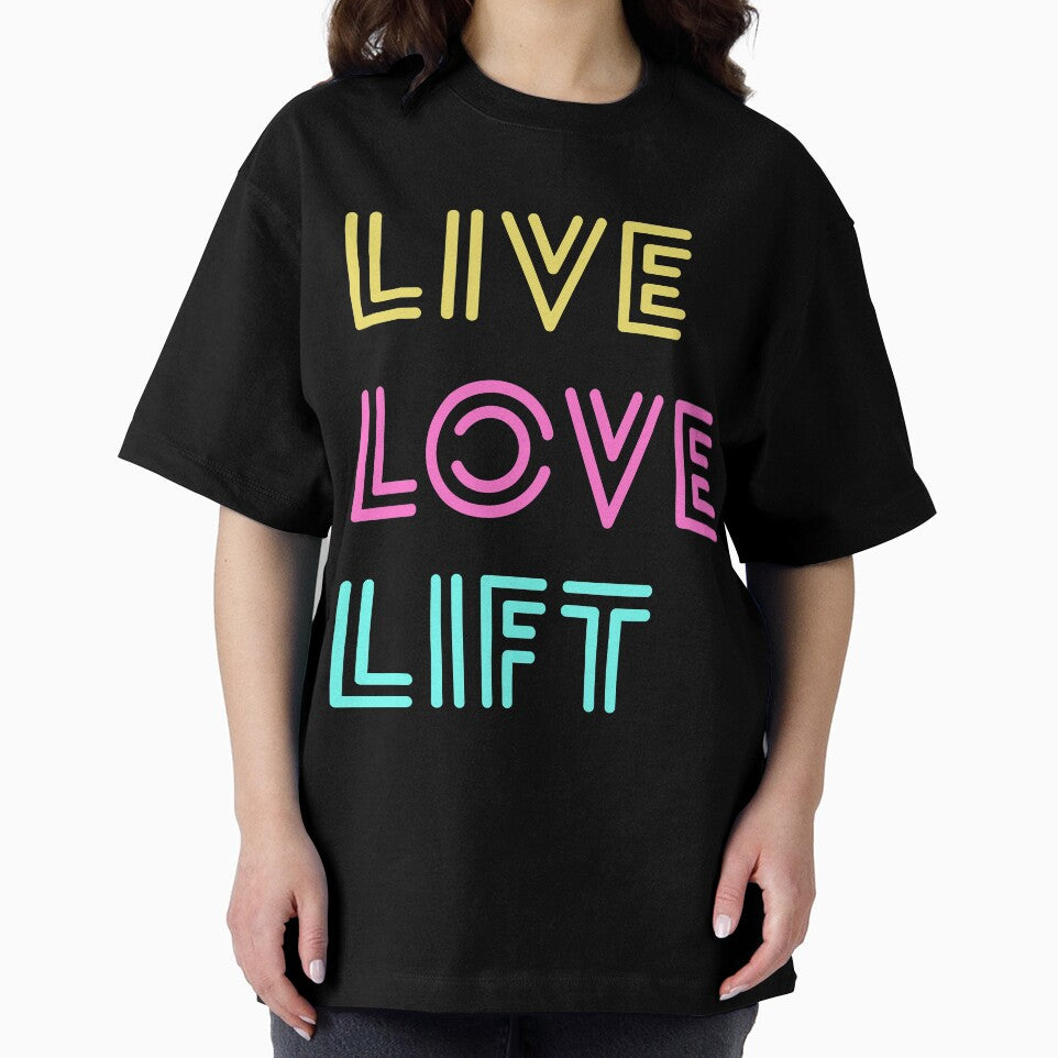 Live Love Lift Neon by Brogress Project