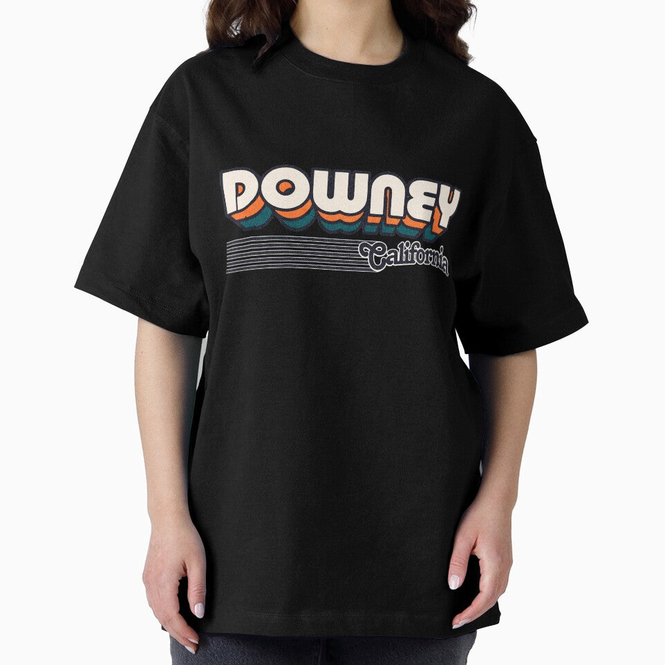 Downey, California | Retro Stripes by retroready