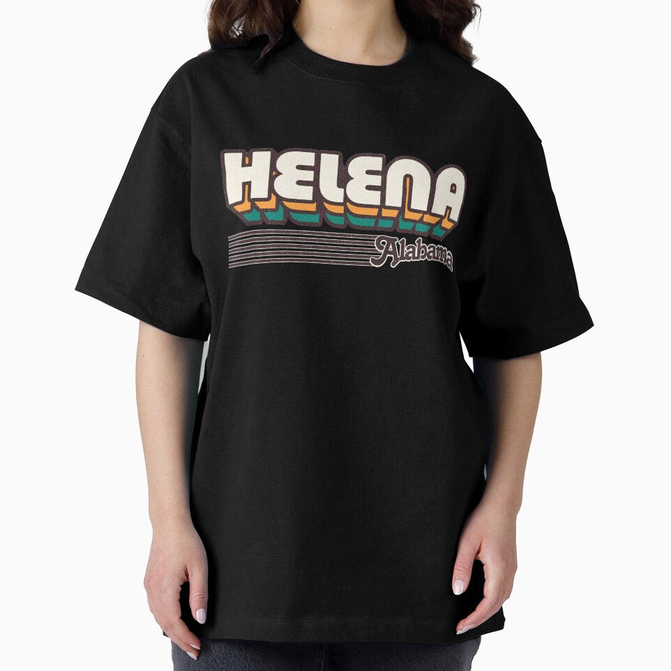 Helena, Alabama | Retro Stripes by retroready
