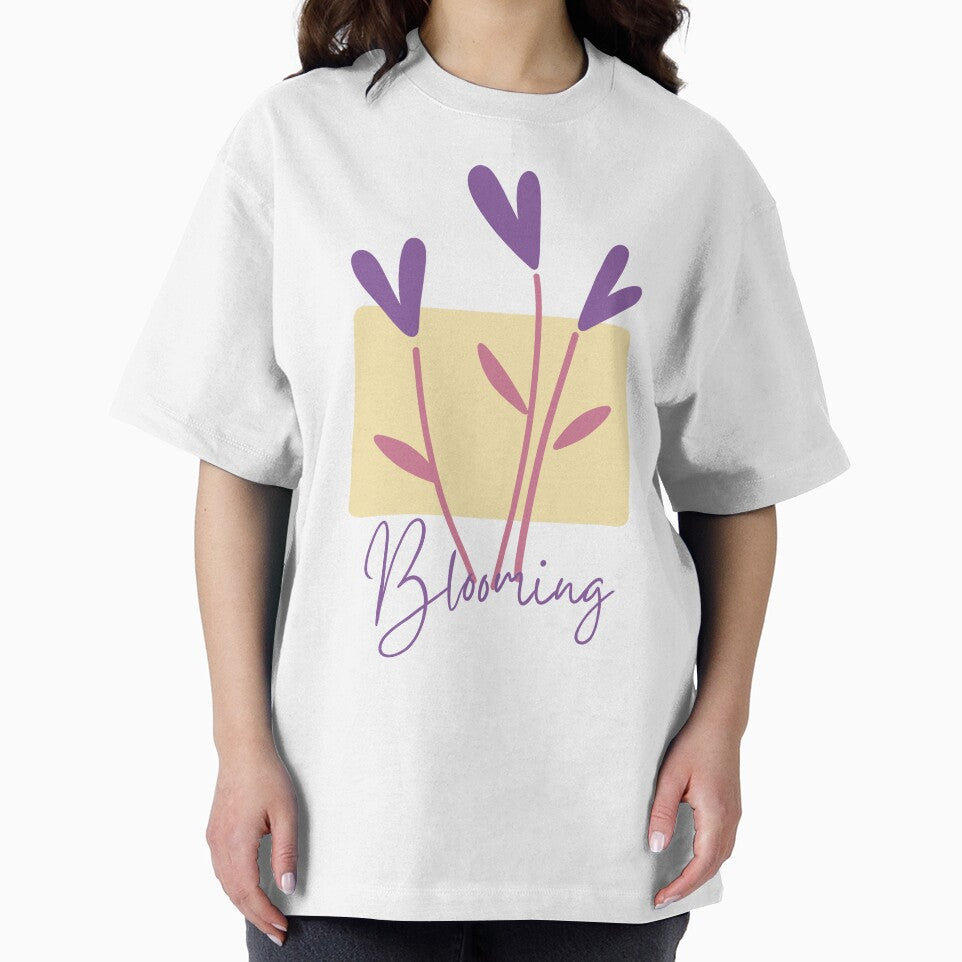 Pastel Blooming Wildflowers Line Art by Novalineastudio