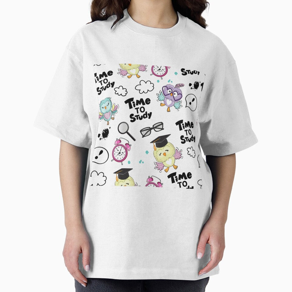 Owl Teacher Seamless Pattern by Vanthuandesign