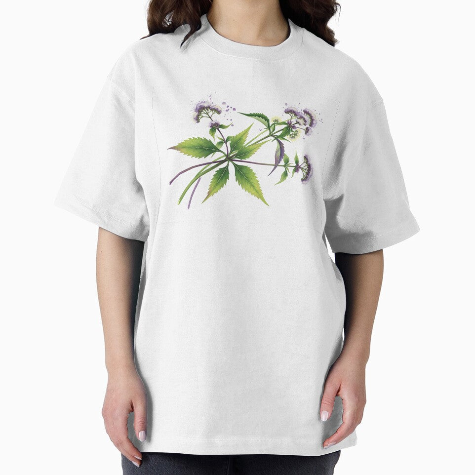 Eupatorium Botanical Watercolor Study by PixorStudio