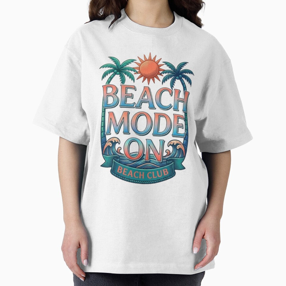 Beach Fashion ON | Vintage Summer Beach Club Design by Salma.Store