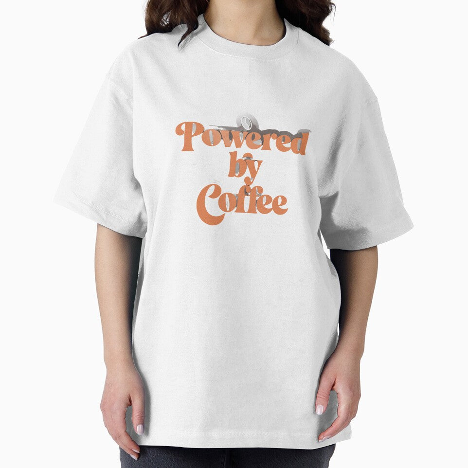 Powered by Coffee Funny Coffee Lover by inkfusionhub99