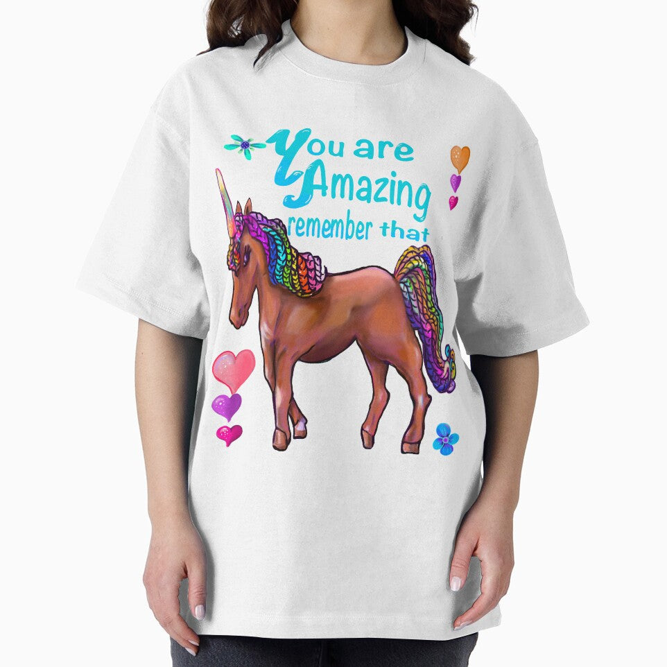 Inspirational motivational affirmation Afro braids melanin brown skin unicorn inspirational gifts for women by Artonmytee