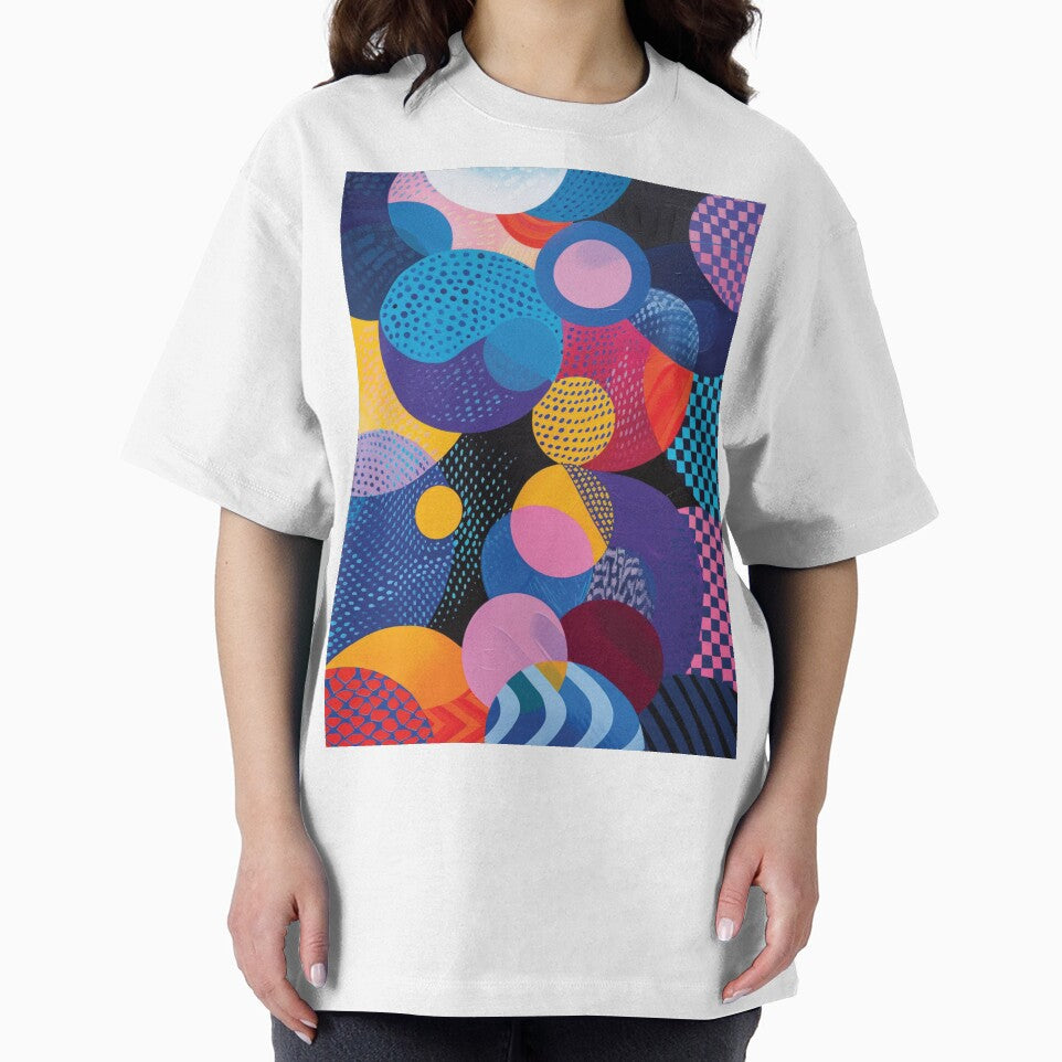Eclectic Patterned Circles with Vivid Geometric Textures by DGtaLrtcom