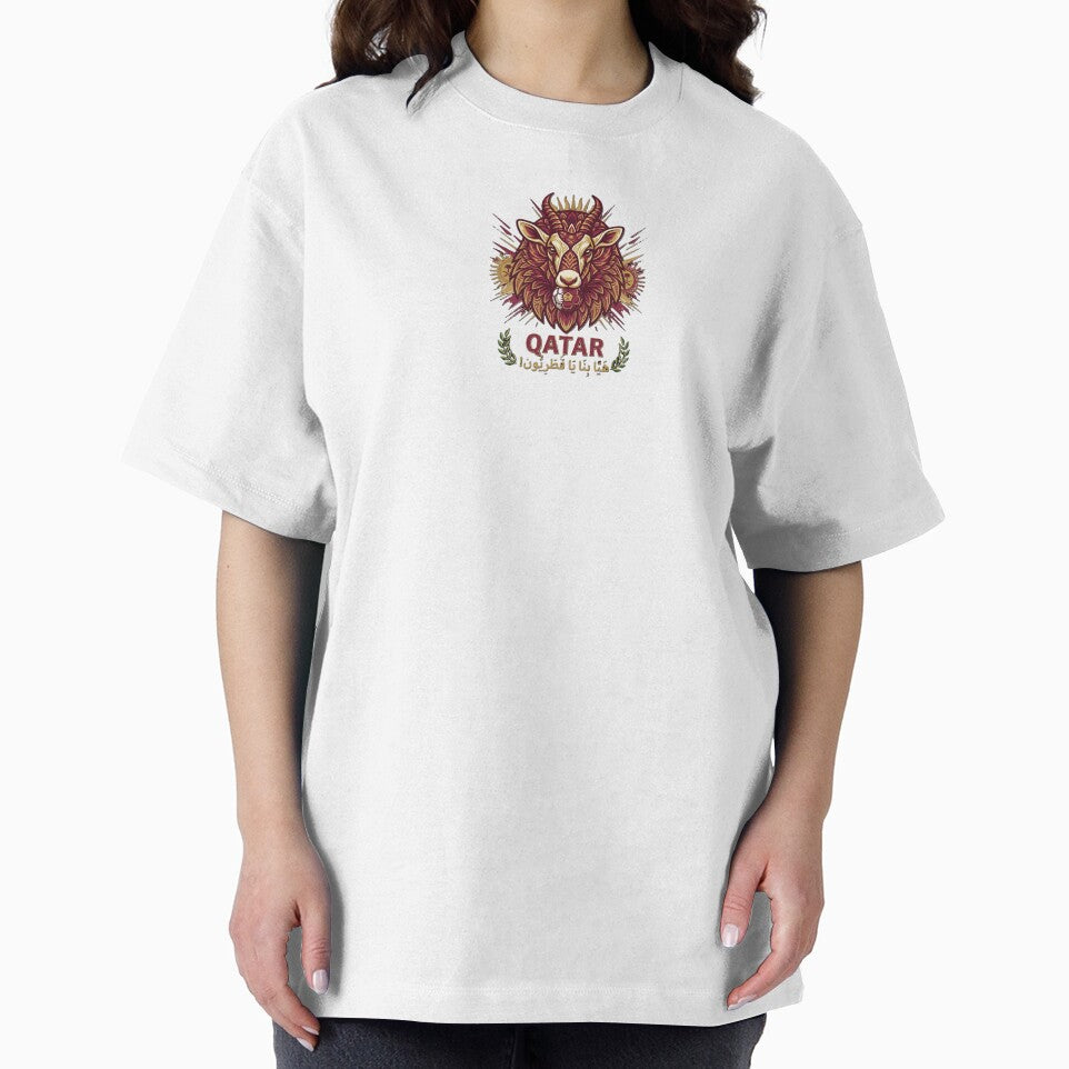 Qatar Football Team Design | Maroon National Pride Soccer Art | Qatar World Cup Fan Gift by Adham2001
