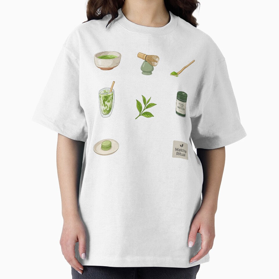 Matcha Lover Cafe Aesthetic Green Tea Ritual Hobby Art by Osmose-Studio ⭐⭐⭐⭐⭐
