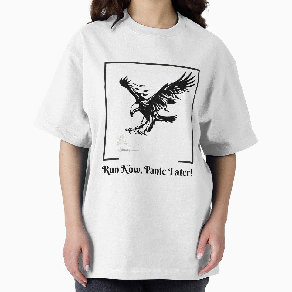 Run Now, Panic Later! – Funny Mouse animals meme Design by Art IN Pack
