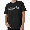 Funny Student College Dropout T-shirt by RedYolk
