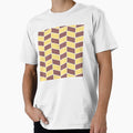 Warm Brown and Yellow Chevron Pattern – Retro Cozy Design by katerin17
