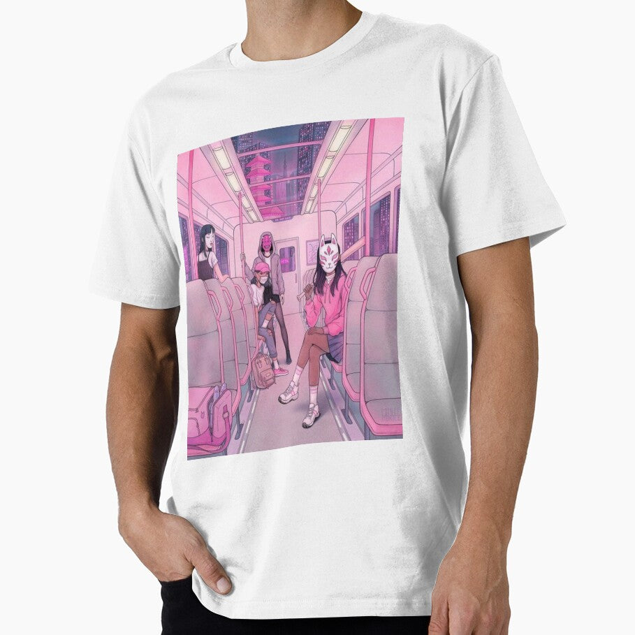anime Japan aesthetic cartoon pink y2k retro by rebsunn