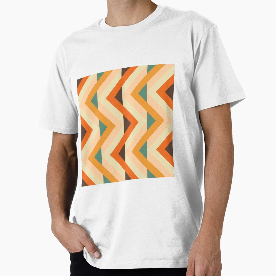 Retro 70s lines pattern 03 by Slanapotam