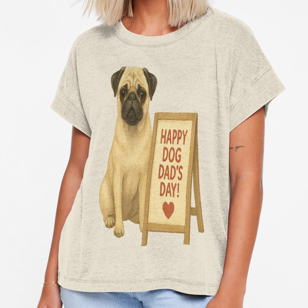 Proud Pug Wishes You a Happy Dog Dad’s Day! by AbstractAnom